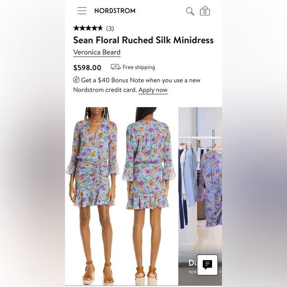 Veronica Beard Sean Dress Size 4 - Picture 1 of 3
